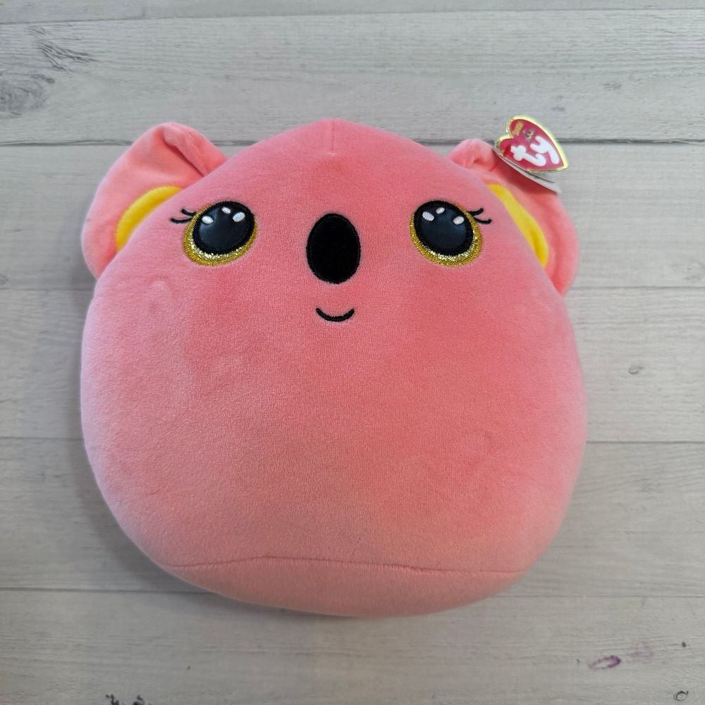 TY squish a boo poppy pink koala‎